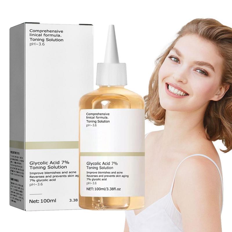The Ordinary  Glycolic Acid 7% Toning Solution Pimple Marks Lightening